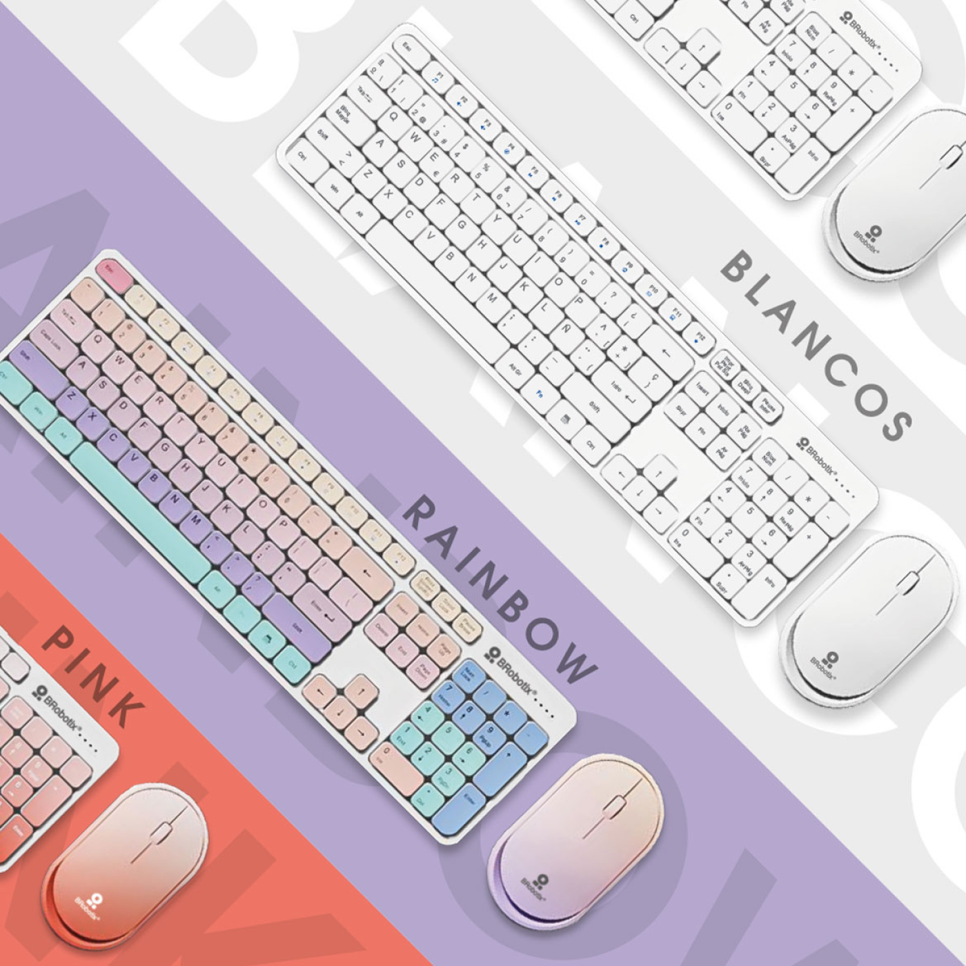Kits para Teclado y Mouse BROBOTIX 6008010
