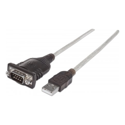 Convertidor USB a Serial MANHATTAN 151856