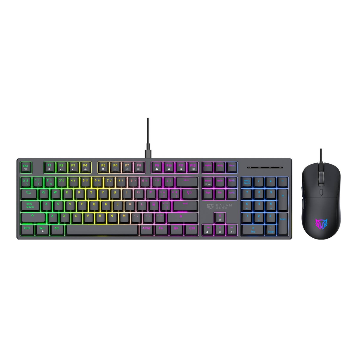 Kits de Teclado y Mouse Gaming Balam Rush Fusion Vanguard