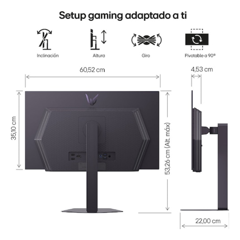 Monitor Gaming LG 27GX704A-B