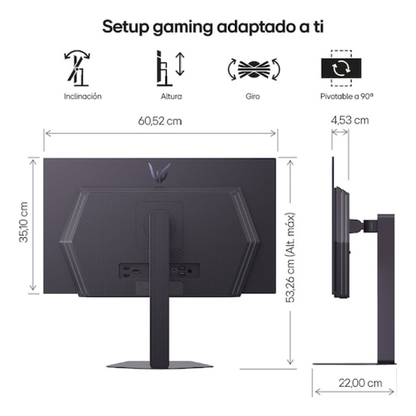 Monitor Gaming LG 27GX704A-B