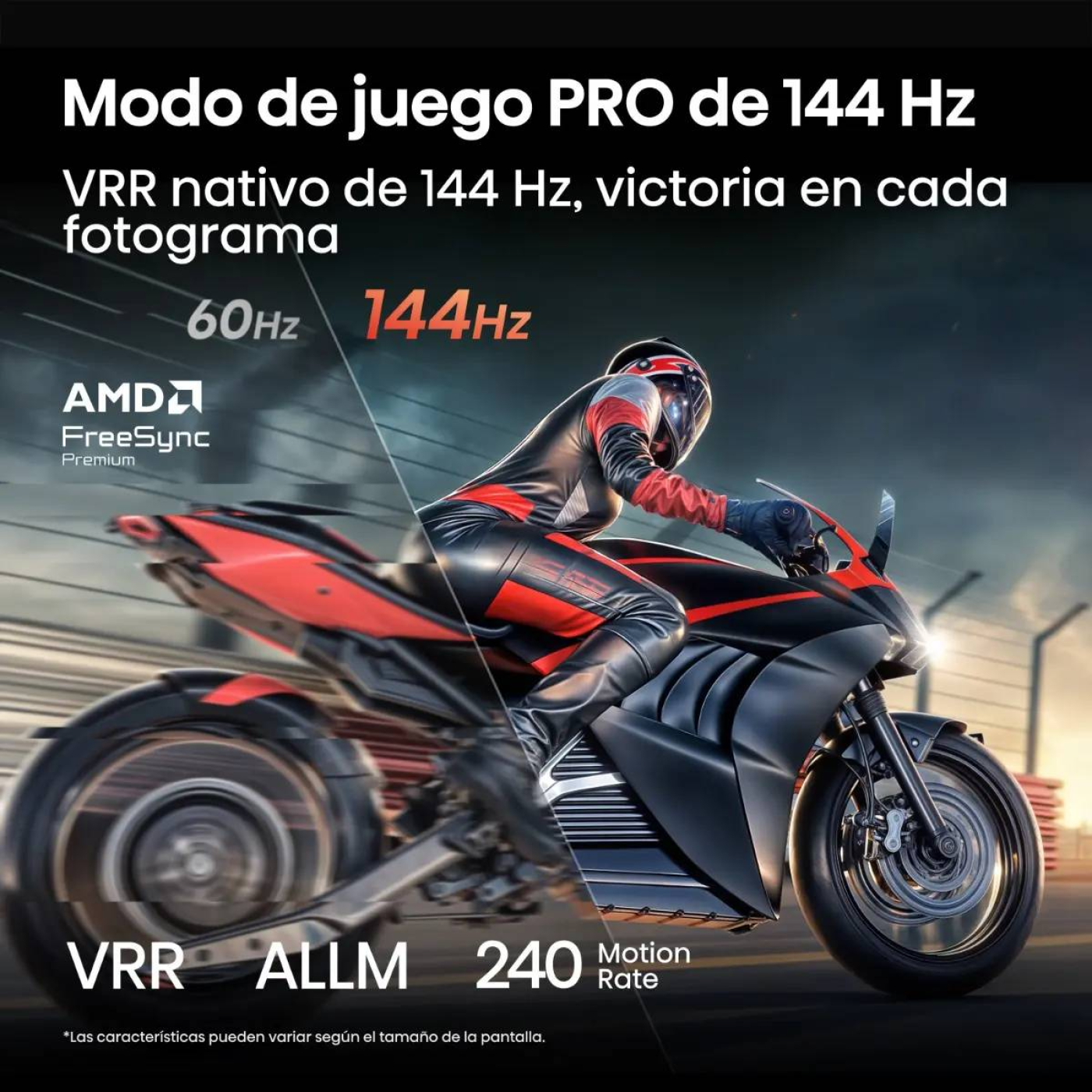 Televisión  Hisense 55U65QFM