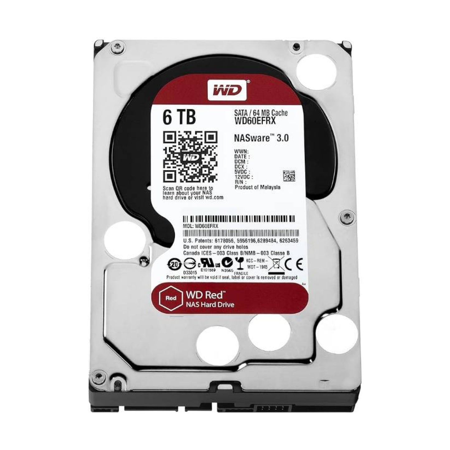 Discos Duros WESTERN DIGITAL WD60EFRX RF