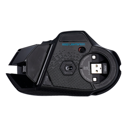Mouse Gaming Logitech G502 inalámbrico 2.4 GHz óptico 16000 DPI 11 botones Negro (910-005566)