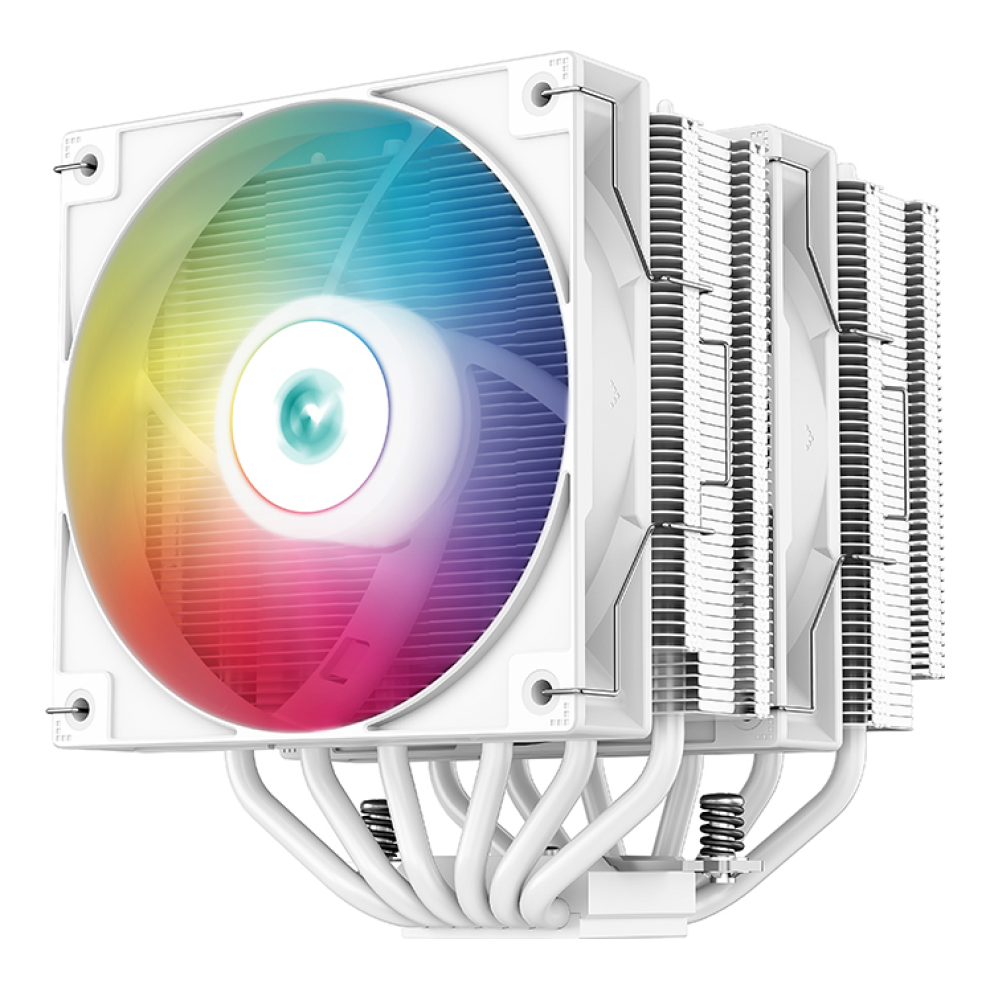 Disipador DeepCool AG620 Wh ARGB (R-AG620-WHANMN-G-2)
