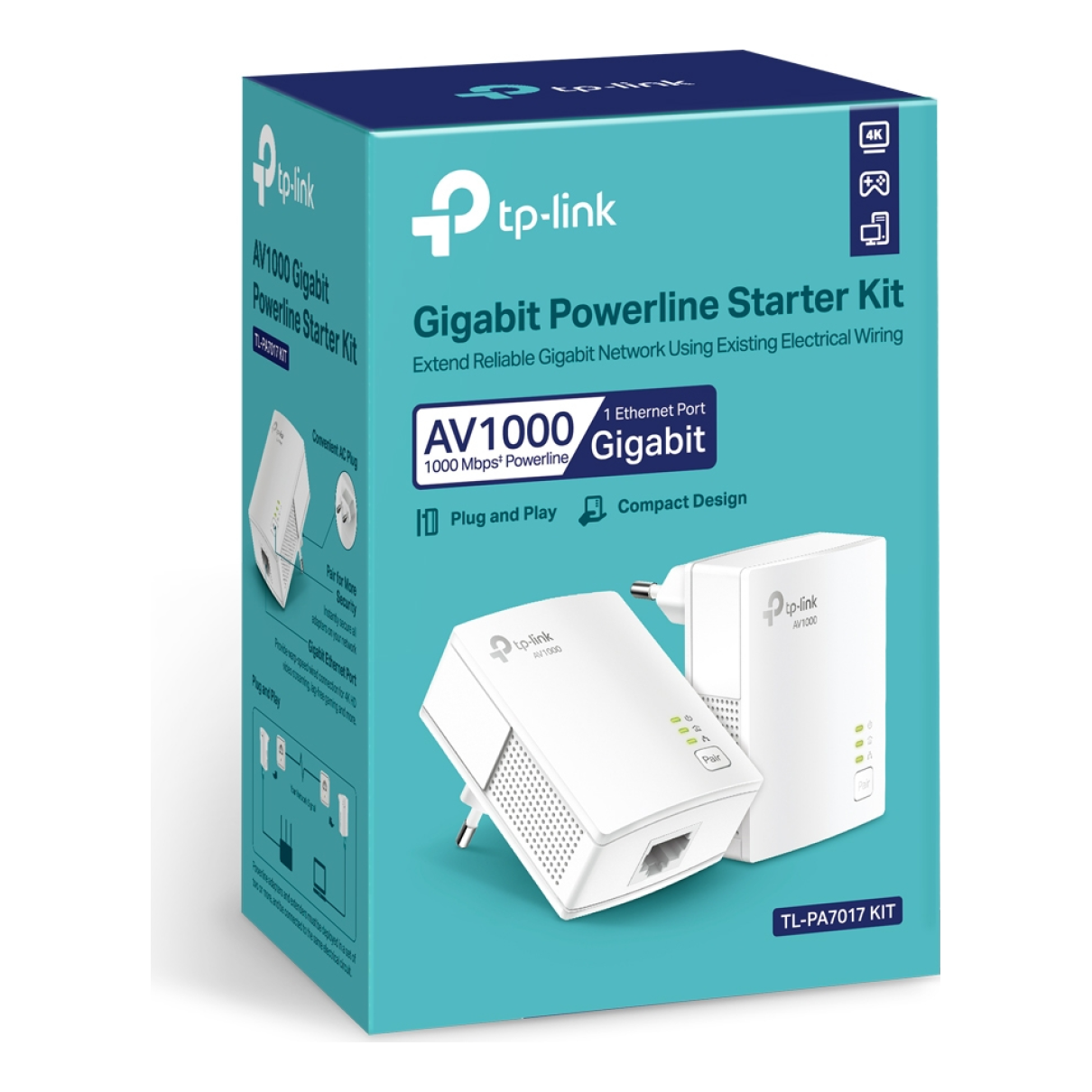 Kit Powerline  TP-LINK TL-PA7017KIT