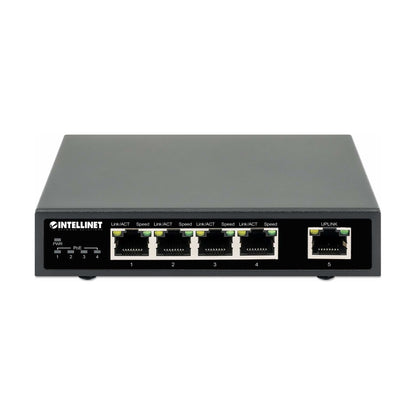 Switch PoE+ con 5 Puertos Gigabit INTELLINET 561839