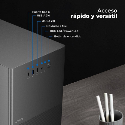 Gabinetes para Computadoras ACTECK REX PRO GI757