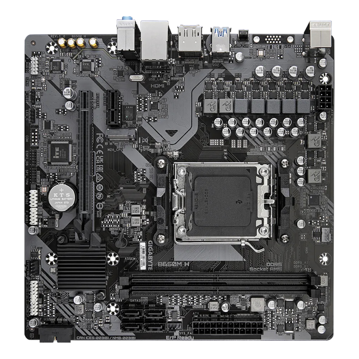 Motherboard Gigabyte B650M H Socket AM5 Micro-ATX DDR5