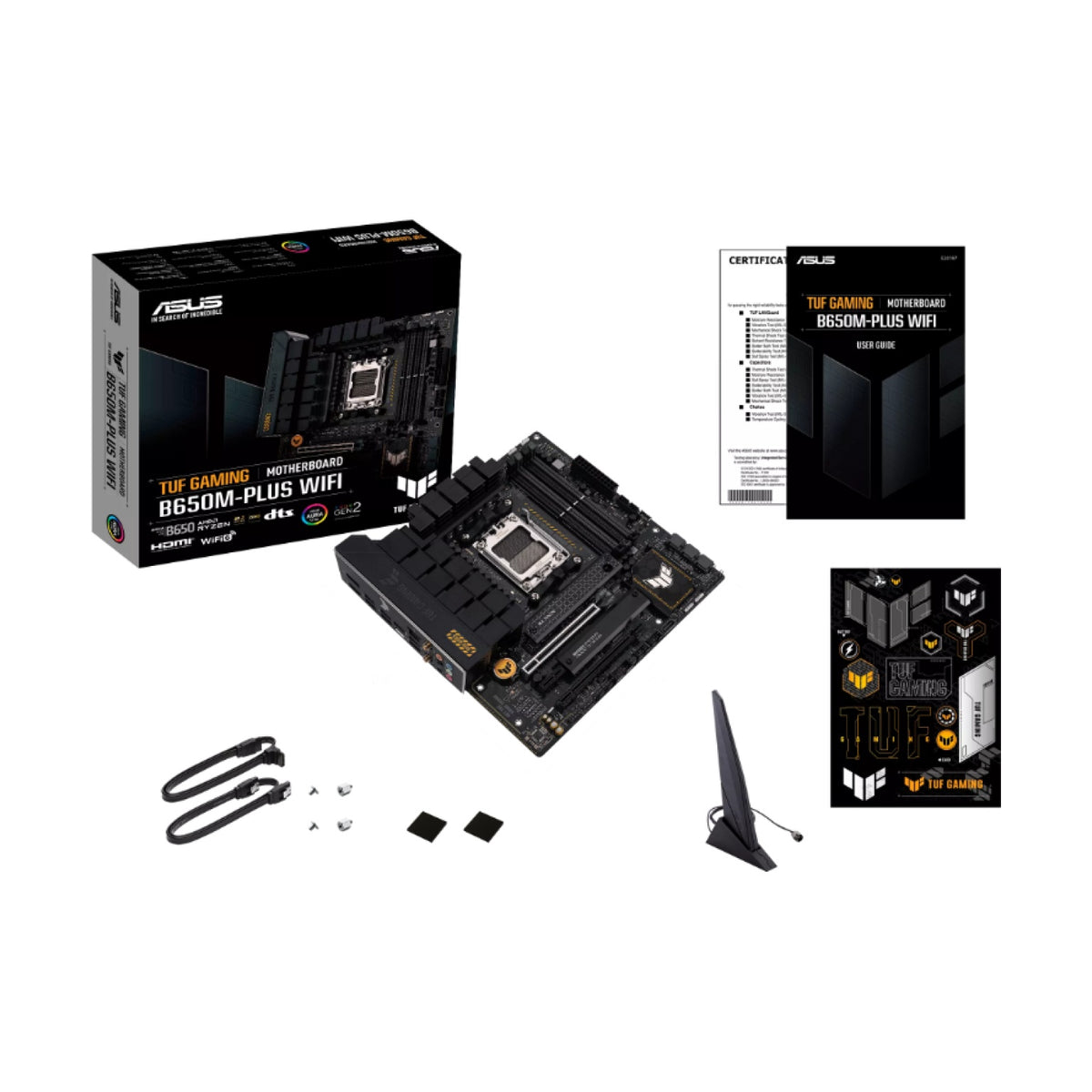 Motherboard Gaming ASUS TUF Gaming B650M-PLUS WIFI Socket AM5 Micro-ATX DDR5 (90MB1BF0-M0EAY0)