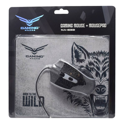 Mouse Pad Naceb Technology NA-632 Multi 4 botones