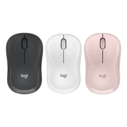 Mouse Logitech M240 Bluetooth óptico 4000 DPI 3 botones silencioso Rosa (910-007117)