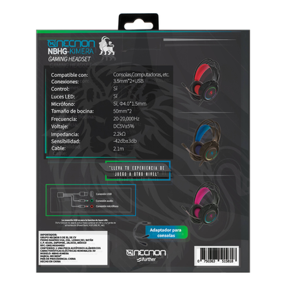 Audifonos NECNON NBHG-KIMERA