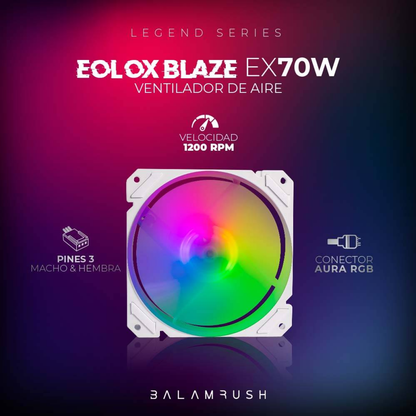 Ventilador Balam Rush EX70W