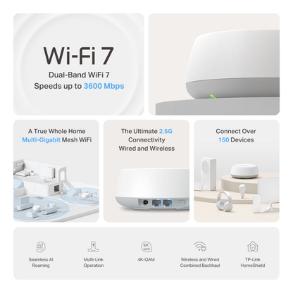 Routers Mesh TP-LINK DECO BE25(3-PACK)