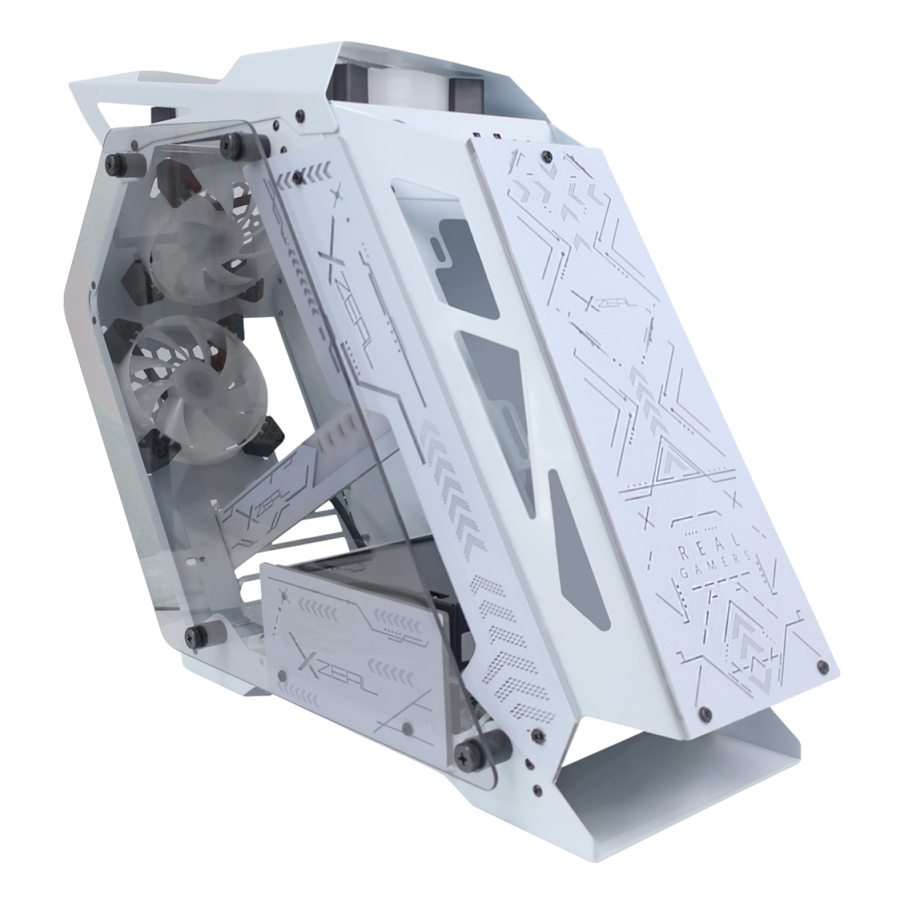 Gabinete Gamer Xzeal XZGAIRRGBW