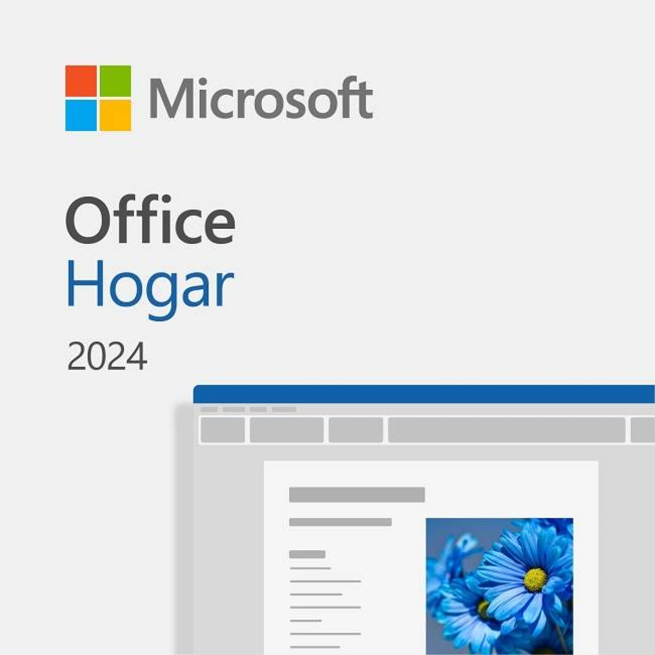 Microsoft Office Hogar 2024 Licencia Electrónica (EP2-06800)
