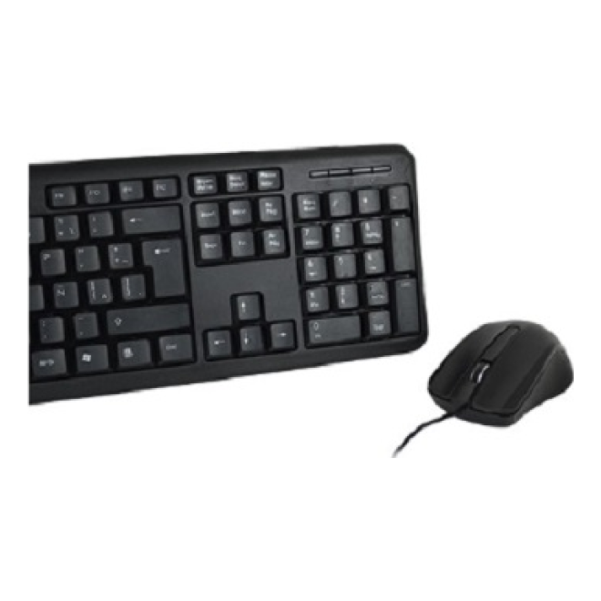 Kit teclado y mouse (PC-201076) Alambrico USB PERFECT CHOICE PC-201076