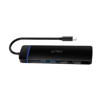 Hub USB ACTECK DH676 3.0 GATE 8V DH676 ACTECK Elite Series Hub 8 en 1 (AC-936477)