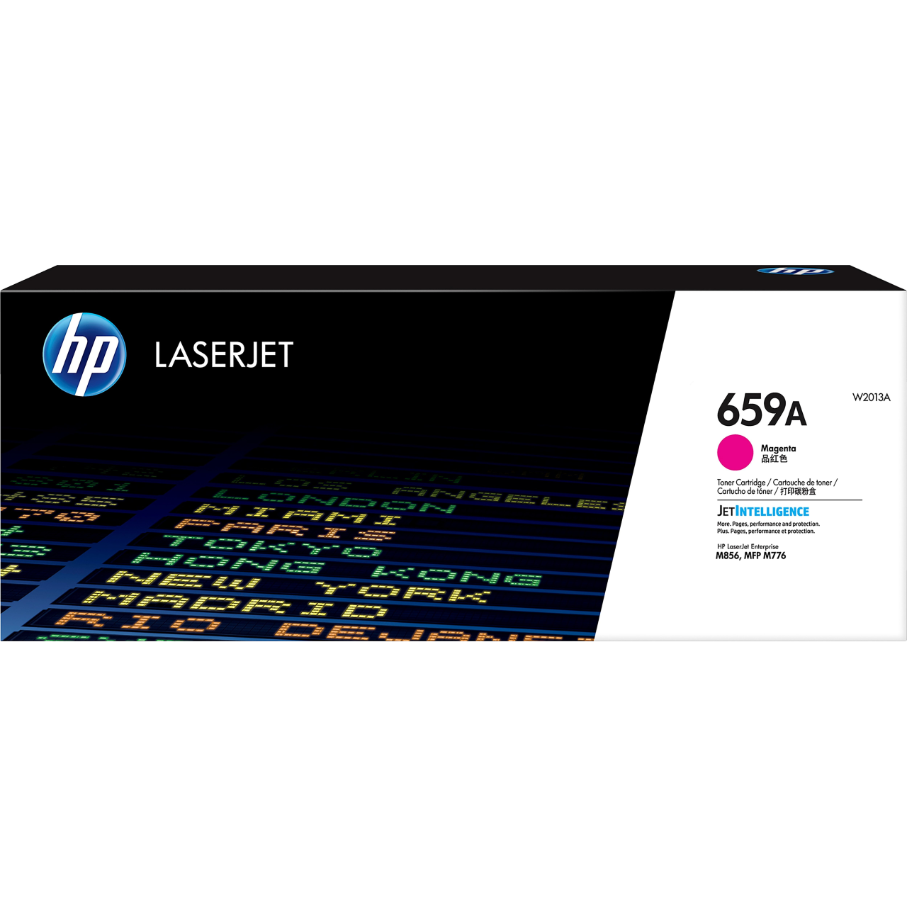 Tóner HP Original 659A Magenta – Para LaserJet M454, Color LaserJet Pro MFP M479, LaserJet Pro M454 (W2013A)