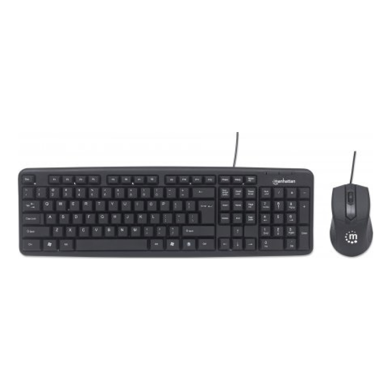 Kit de mouse y teclado MANHATTAN 178464