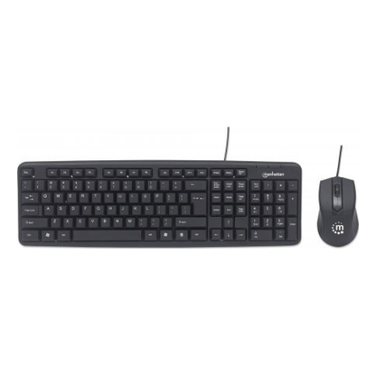 Kit de mouse y teclado MANHATTAN 178464