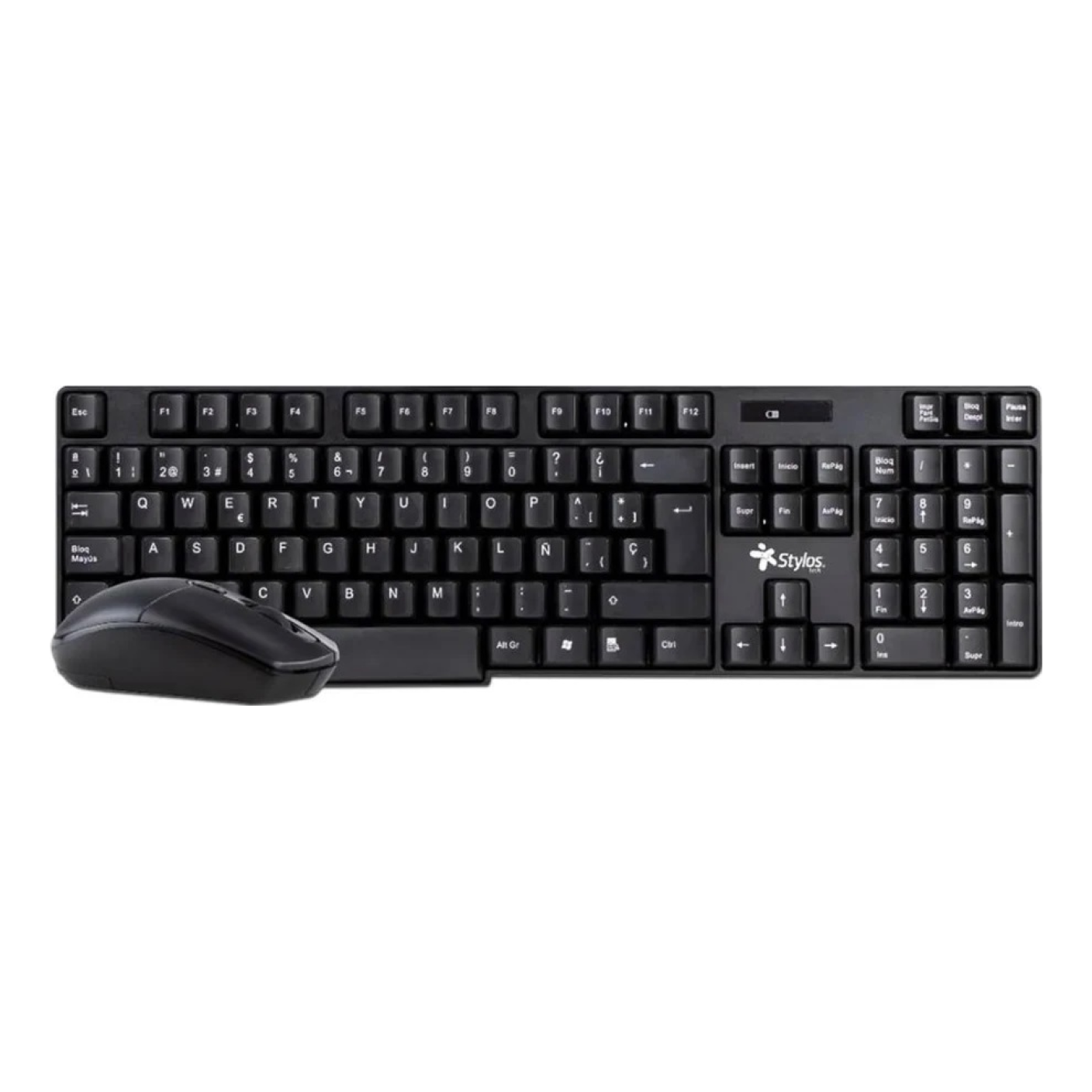 KIT MOUSE Y TECLAD Stylos STPKTM3B