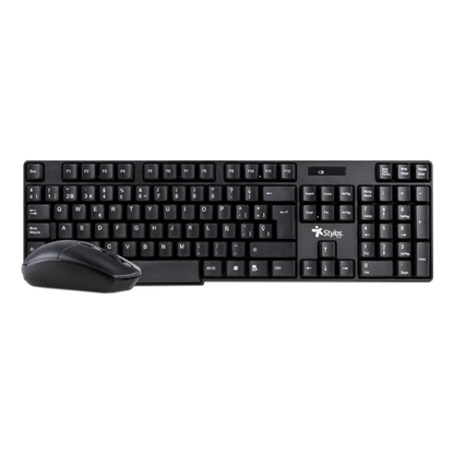 KIT MOUSE Y TECLAD Stylos STPKTM3B