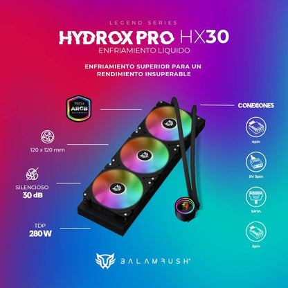 Sistema de Enfriamiento Líquido Balam Rush Hydrox Pro HX30 (BR-937344)