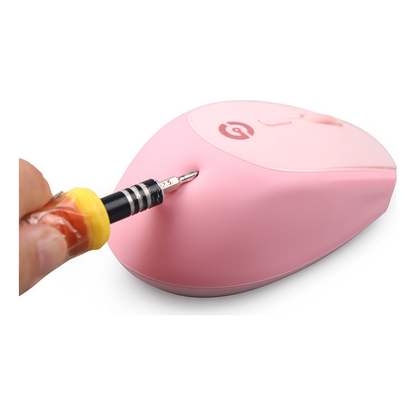 Mouse GETTTECH Colorful Inalámbrico, Rosa (GAC-24404P)