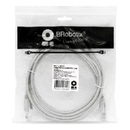 Cable de Red CAT 5E 0.5m BROBOTIX 497127