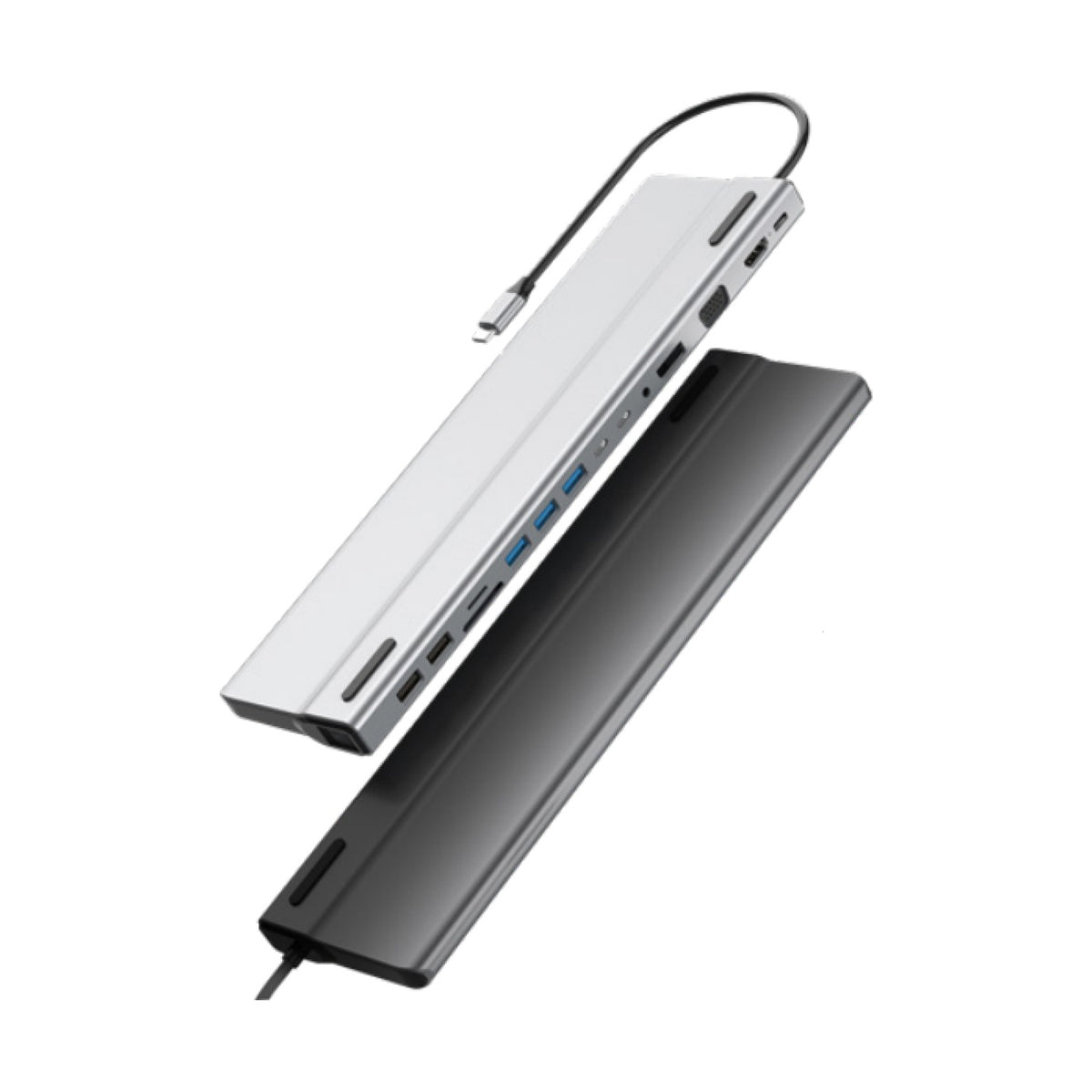 Docking Station ACTECK USB-C 14 en 1 Port X DH690 Windows / macOS / Linux (AC-932950)