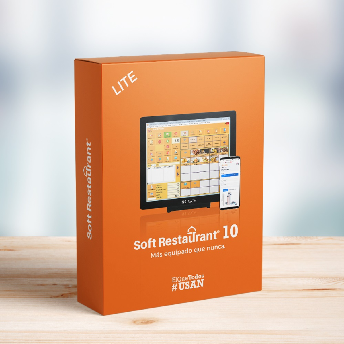 Software Punto de Venta Soft Restaurant 10 Lite, Renta Anual, 2 Nodos (SR-10LITE-RA)