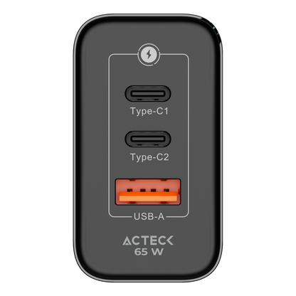 Cargador de pared ACTECK CP65W