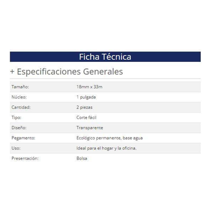 Cinta Adhesiva Nextep NE-607T