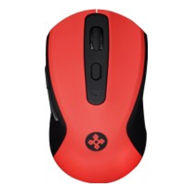 MOUSE INALAMBRICO ROJO Naceb Technology NA-0116R