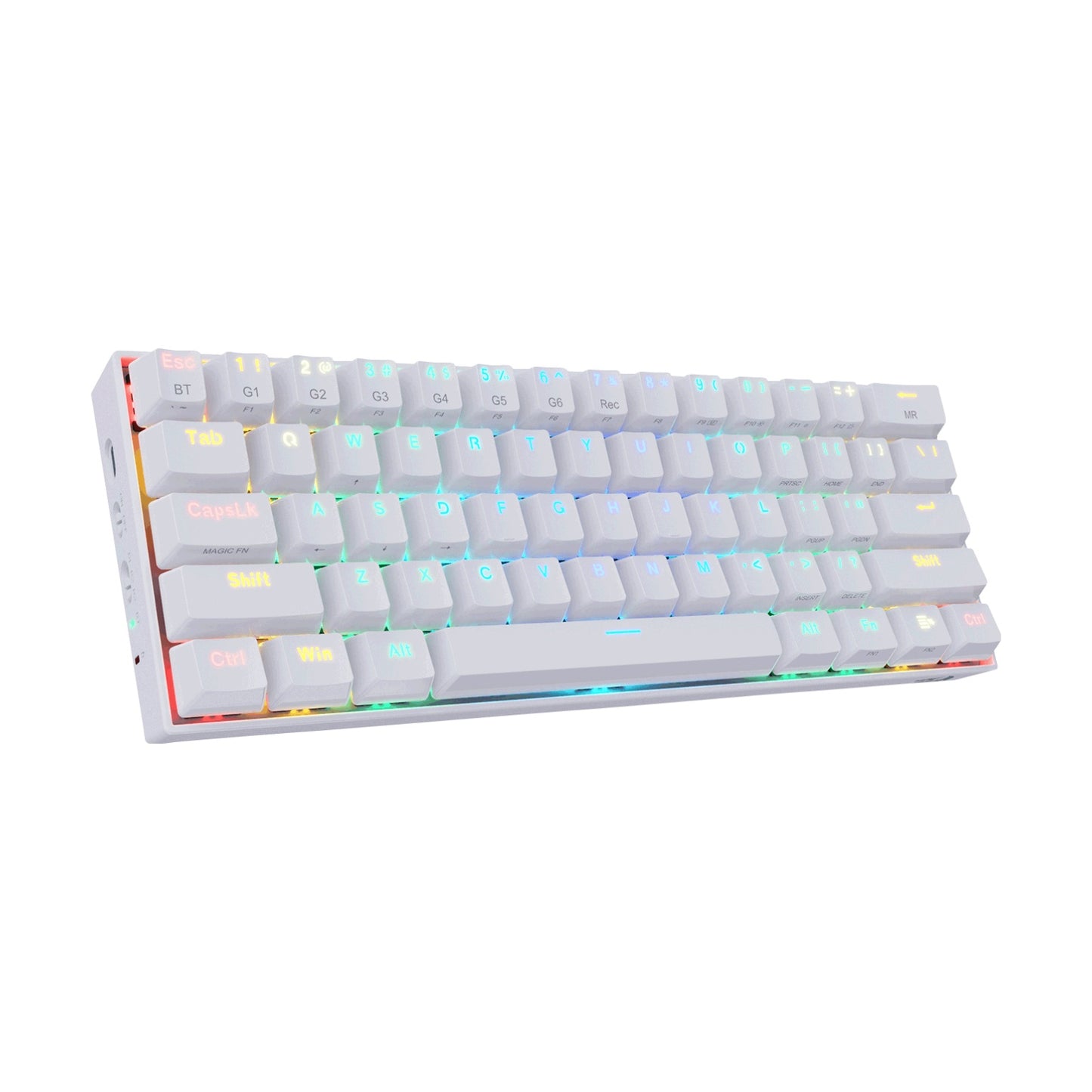 Teclado Mecánico Redragon Draconic White