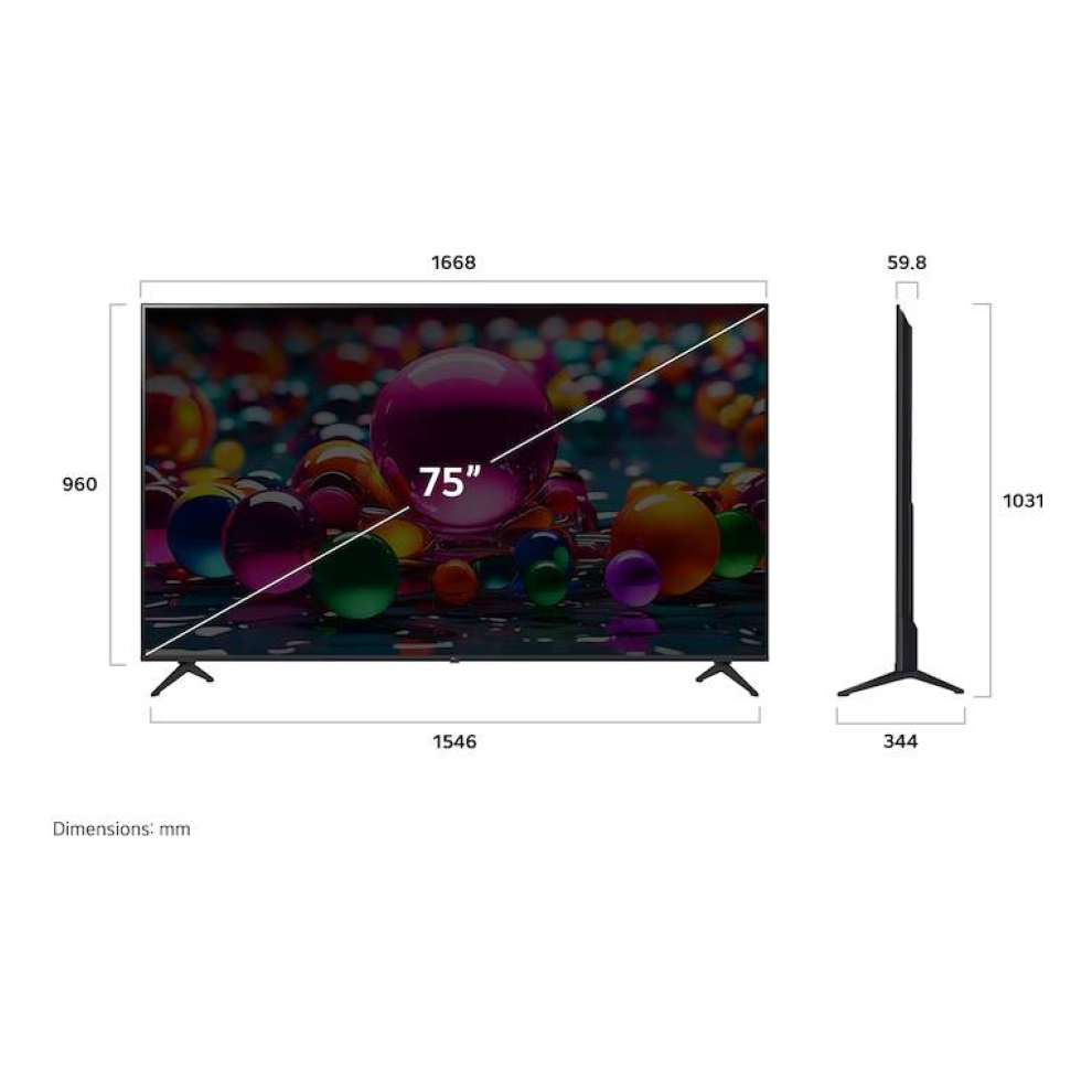 Television LG 75UA8055PSA