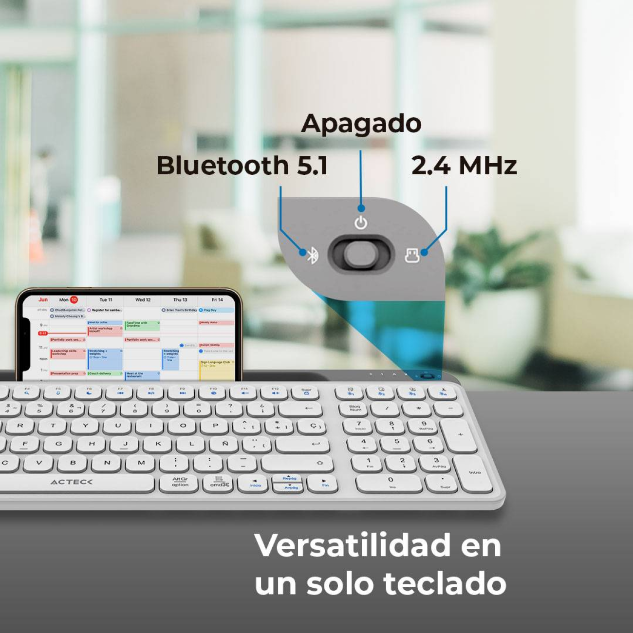 Teclados ACTECK TI747