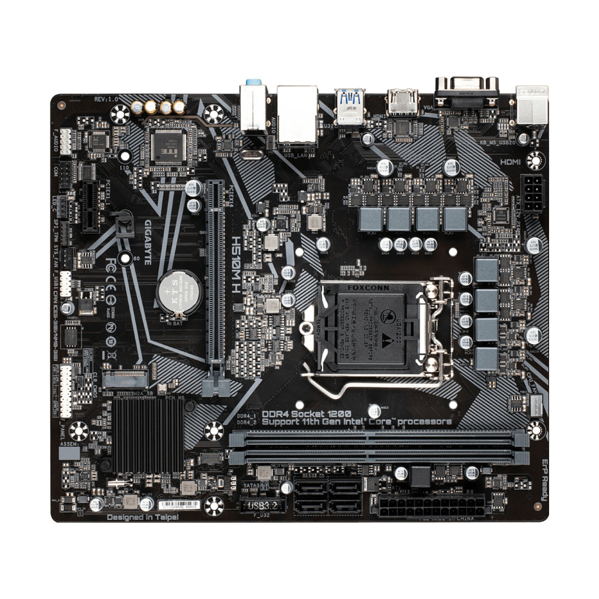 Motherboard Gigabyte H510M H Socket LGA1200 DDR4