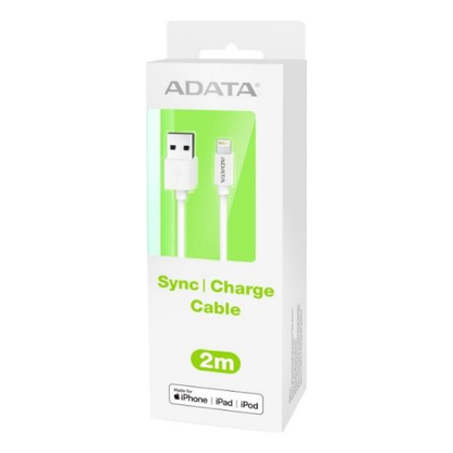 Cable Lightning ADATA AMFIPL-1M-CWH