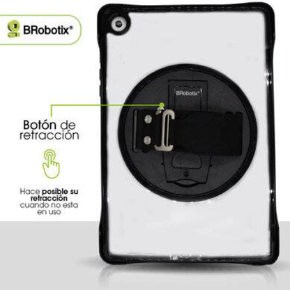 Funda para Tablet BROBOTIX con Giro de 360° con Correa de 11 pulgadas (406160)