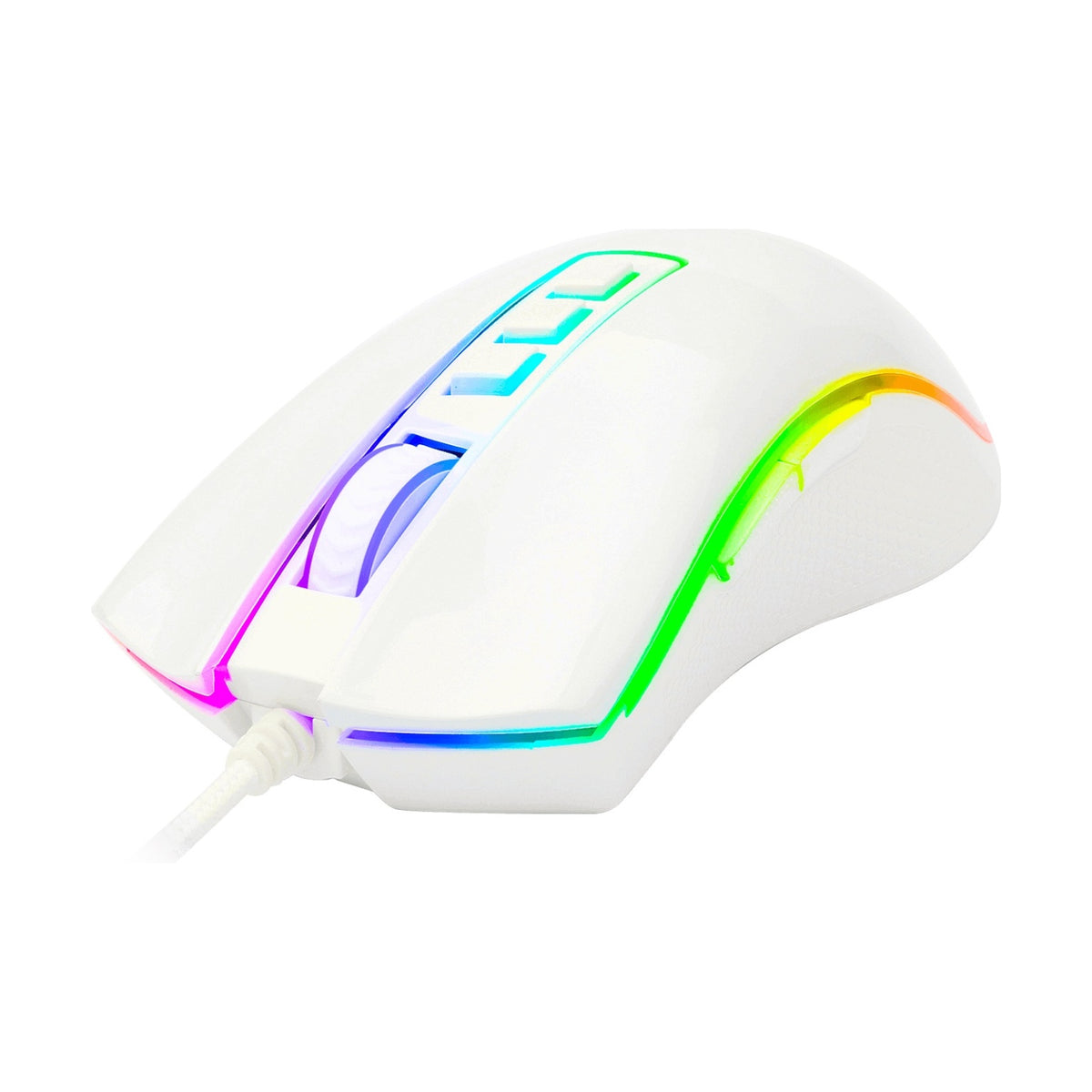 Mouse Gaming Redragon Cobra White Chroma Blanco (M711W)