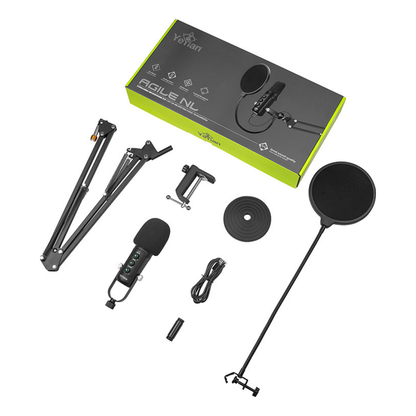 Micrófono Condensador Kit para Streaming Yeyian YSA-UCHQ-01