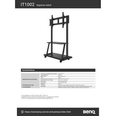 Soporte para TV BENQ IT1002