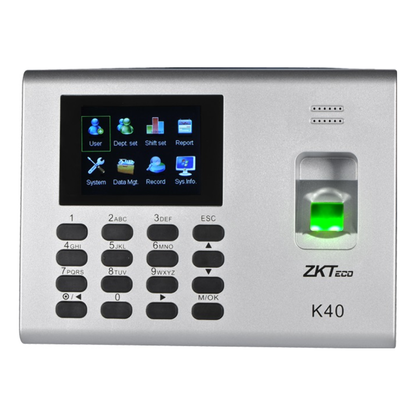 Control de Tiempo y Asistencia ZK TECO ZK -K40