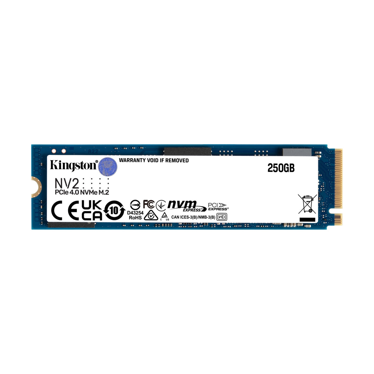 SSD M.2 2280 NVMe Kingston Technology NV2 1 TB PCIe 4.0 x4 3500/2100 MB/s (SNV2S/1000G)