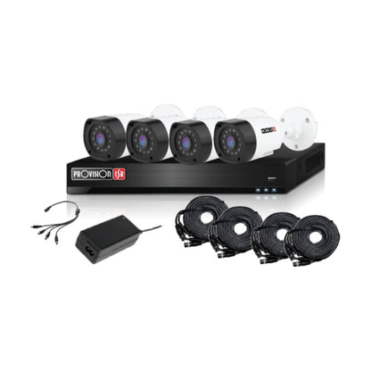 Kit de Videovigilancia PROVISION-ISR PAK4LIGHTCC2MP-28