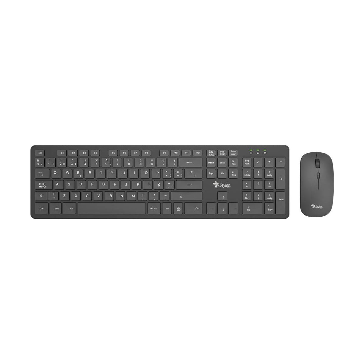 Kist para Teclado y Mouse Stylos STPKTM5B