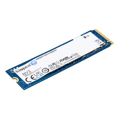 SSD M.2 2280 NVMe Kingston Technology NV3 2 TB PCIe 4.0 x4 hasta 6000 MB/s (SNV3S/2000G)